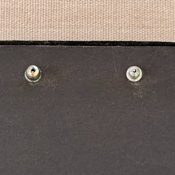 3/$17 Petite Mint Green Rhinestone Pierced Earrings - Picture 3 of 3